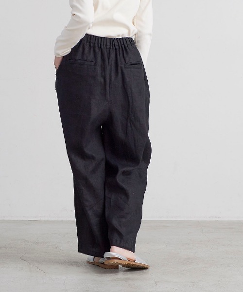 HEAVENLY（ヘブンリー）の「【 HEAVENLY / ヘブンリー 】6x6 Heavy Linen Front Pocket PANTS  2548041　DLI（その他パンツ・レディース・ナチュラル/ブラウン/ブラック・FREE）」の6枚目の写真