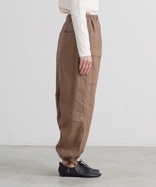 HEAVENLY（ヘブンリー）の「【 HEAVENLY / ヘブンリー 】6x6 Heavy Linen Front Pocket PANTS  2548041　DLI（その他パンツ・レディース・ナチュラル/ブラウン/ブラック・FREE）」の14枚目の写真