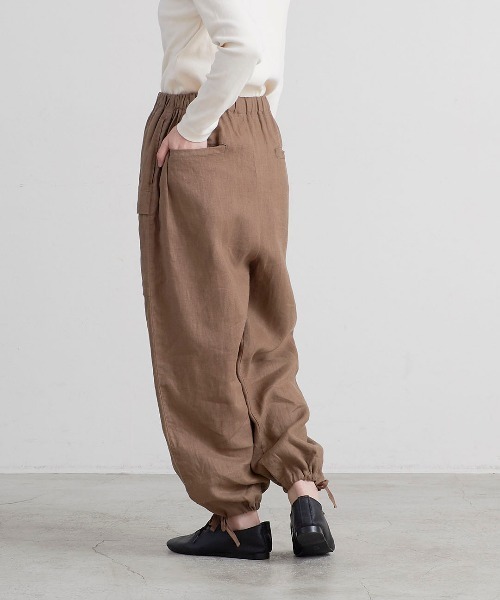HEAVENLY（ヘブンリー）の「【 HEAVENLY / ヘブンリー 】6x6 Heavy Linen Front Pocket PANTS  2548041　DLI（その他パンツ・レディース・ナチュラル/ブラウン/ブラック・FREE）」の16枚目の写真