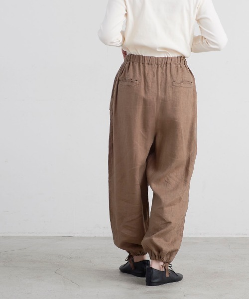 HEAVENLY（ヘブンリー）の「【 HEAVENLY / ヘブンリー 】6x6 Heavy Linen Front Pocket PANTS  2548041　DLI（その他パンツ・レディース・ナチュラル/ブラウン/ブラック・FREE）」の17枚目の写真