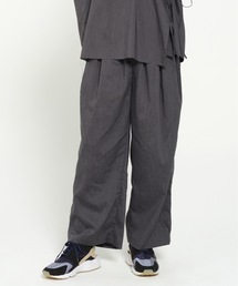 STOF（ストフ）の「TRIPLE TUCK LINEN PANTS（その他パンツ）」