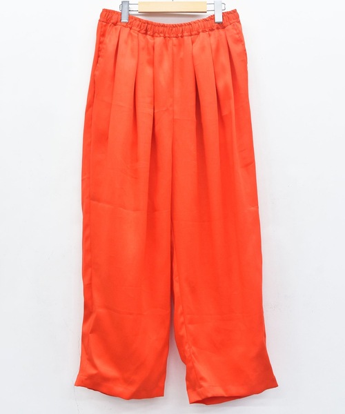 STOF（ストフ）の「TRIPLE TUCK LINEN PANTS（その他パンツ・メンズ・チャコール/レッド/ブルー・S/M）」の21枚目の写真