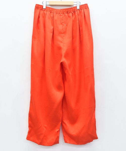 STOF（ストフ）の「TRIPLE TUCK LINEN PANTS（その他パンツ・メンズ・チャコール/レッド/ブルー・S/M）」の22枚目の写真