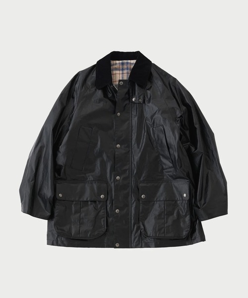 URU TOKYO(ウルトーキョー)の「【URU TOKYO】HUNTING JACKET(カバーオール・メンズ・ブラック・1/2)」の1枚目の写真