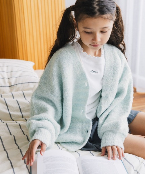 エブール　ミックスカラーラメ ニットカーディガン ミックスカラーラメ ニットカーディガン | ebure (Women)/エブール