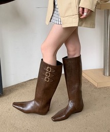 COCOMOMO（ココモモ）の「シャフト取り外し可能 2wayブーツ ロングブーツ ショートブーツ エンジニアブーツ ウエスタンブーツ 2way ロング ショート ブーツ（ブーツ）」