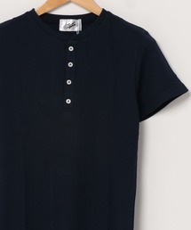【RES】サーマル半袖ヘンリーネックTシャツ