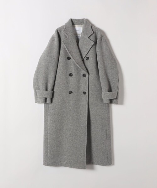WEB限定】SHIPS any: PURE WOOL ロング テーラード コート（チェスター
