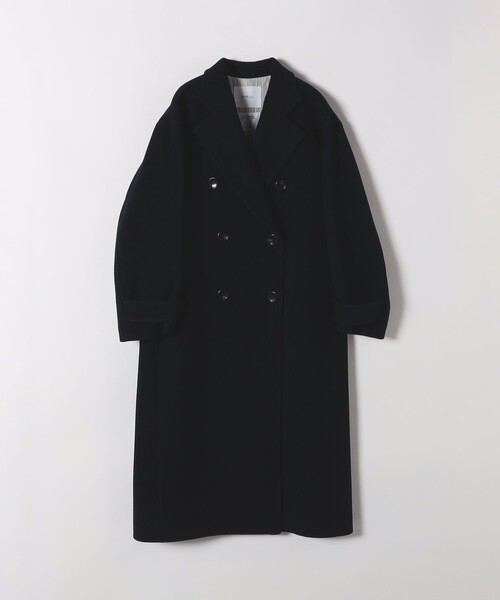 WEB限定】SHIPS any: PURE WOOL ロング テーラード コート（チェスター