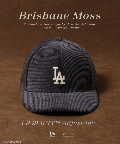 【海外限定】 NEWERA ドジャース ブラックコーデュロイ スナップバック ② NEW ERA（ニューエラ） ニューエラ/NEW ERA 9TWENTY Micro Corduroy