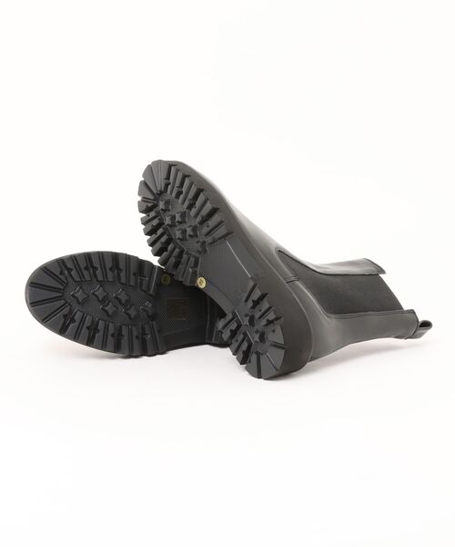 ファビオルスコーニ 6247 VITELLO NERO 丈長サイドゴアブーツ（ブーツ