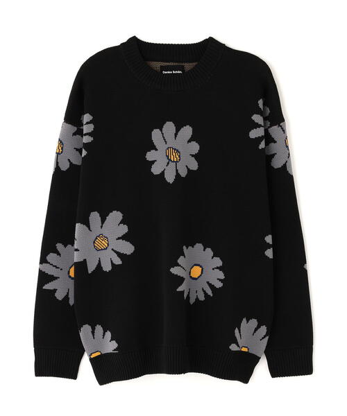 DANKE SCHON(ダンケシェーン)の「【WEB&DEPOT限定】DankeSchon/ダンケシェーン/AIRY FLOWER KNIT(ニット/セーター・レディース・ホワイト系2/ブラック・XL/L/M)」の11枚目の写真