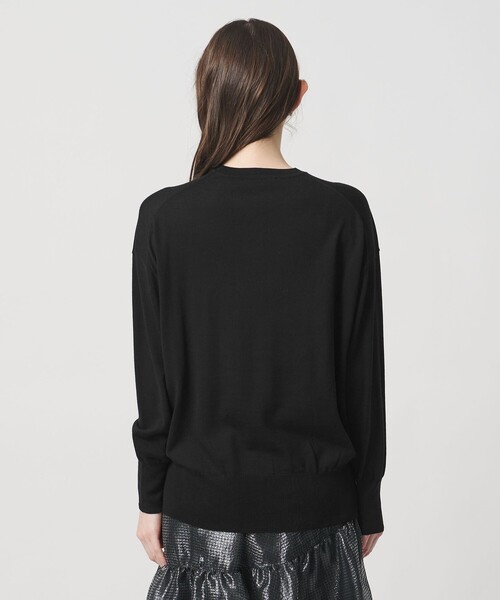 セール】18G ウール クルーネック ニット ‐ウォッシャブル‐（ニット