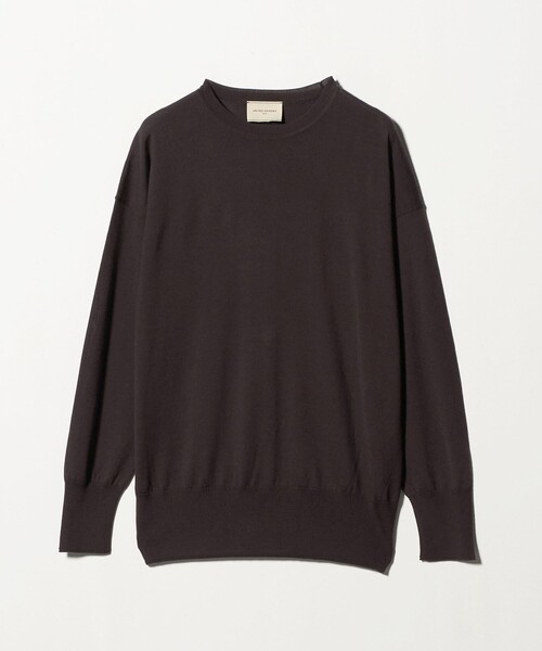 18G ウール クルーネック ニット ‐ウォッシャブル‐（ニット/セーター