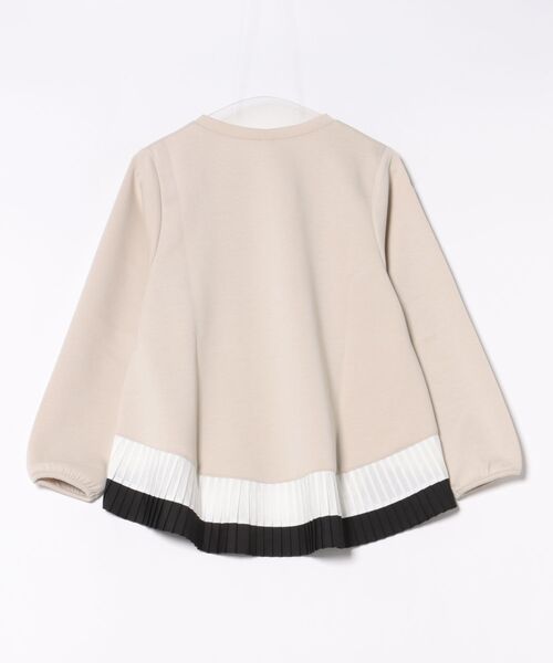 BELLUNA PLUS(ベルーナ)の「裾配色プリーツデザインプルオーバー(Tシャツ/カットソー・レディース・ブルー/ベージュ・LARGE/X-LARGE/MEDIUM)」の18枚目の写真