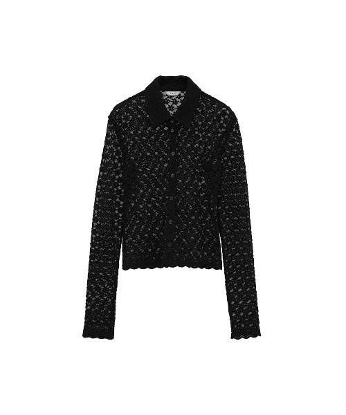 CLANE（クラネ）の「CLANE 3D FLOWER LACE SHIRT 19105-1232（シャツ/ブラウス・レディース・マルチ/ブラック・1/2）」の18枚目の写真