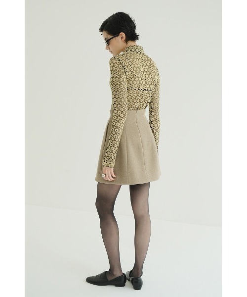 CLANE（クラネ）の「CLANE 3D FLOWER LACE SHIRT 19105-1232（シャツ/ブラウス・レディース・マルチ/ブラック・1/2）」の12枚目の写真