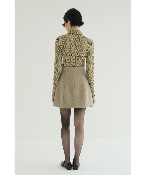 CLANE（クラネ）の「CLANE 3D FLOWER LACE SHIRT 19105-1232（シャツ/ブラウス・レディース・マルチ/ブラック・1/2）」の13枚目の写真
