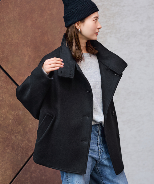 セール】メルトンコクーンコート（その他アウター）｜FRAMeWORK