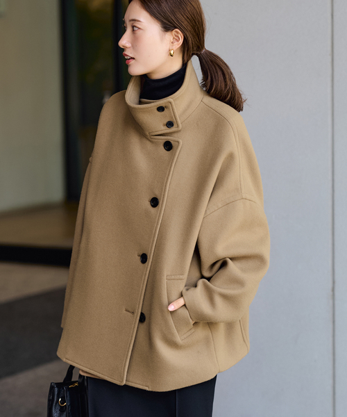 セール】メルトンコクーンコート（その他アウター）｜FRAMeWORK