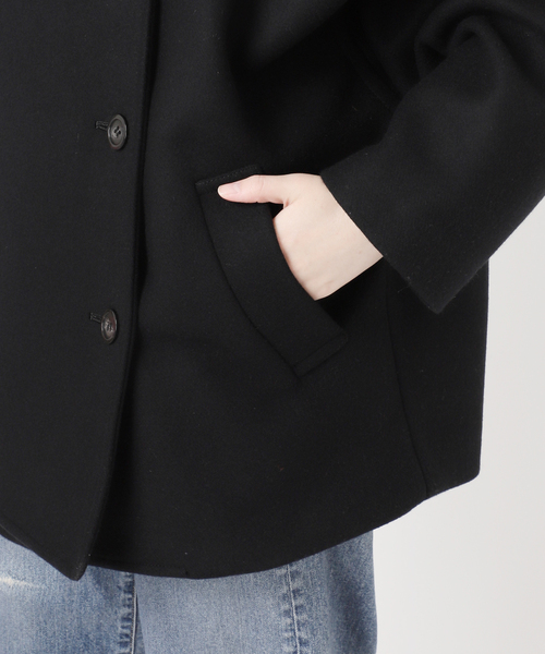 メルトンコクーンコート（その他アウター）｜FRAMeWORK（フレーム