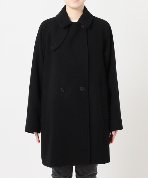 WEB限定追加2》尾州ウールモッサWブレストハーフコート（その他