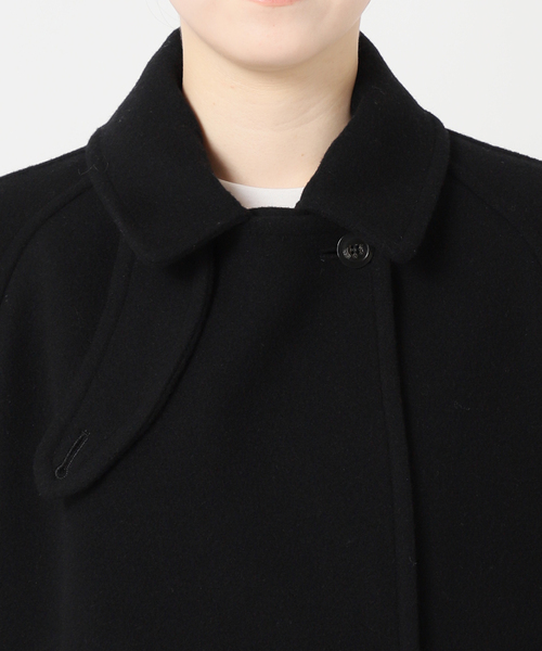 WEB限定追加2》尾州ウールモッサWブレストハーフコート（その他