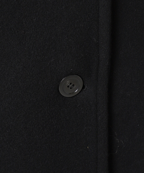 JOURNAL STANDARD relume（ジャーナルスタンダード　レリューム）の「《WEB限定追加2》尾州ウールモッサWブレストハーフコート（その他アウター・レディース・チャコールグレー/ブラック・36/38）」の9枚目の写真