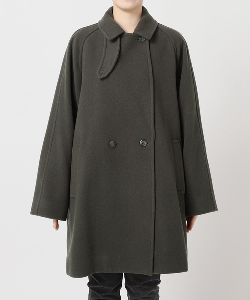 WEB限定追加2》尾州ウールモッサWブレストハーフコート（その他