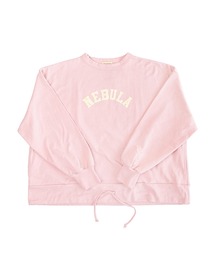 ペンネ天竺 モックネック裾紐プルオーバー"NEBULA"