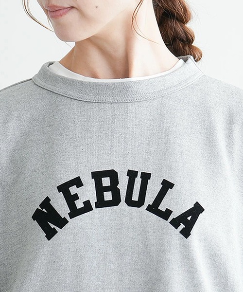 SOLAMONAT(ソラモナ)の「ペンネ天竺 モックネック裾紐プルオーバー"NEBULA"(Tシャツ/カットソー・レディース・ブラック/ライトピンク/ホワイト/杢グレー・FREE)」の21枚目の写真