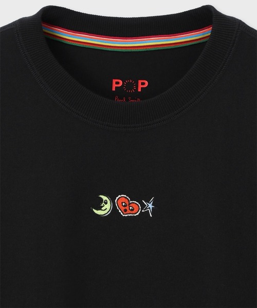 Paul Smith（ポールスミス）の「“Character hearts” スウェット【853299 P7189A】（スウェット・メンズ・ブラック/グレー・MEDIUM/LARGE）」の3枚目の写真