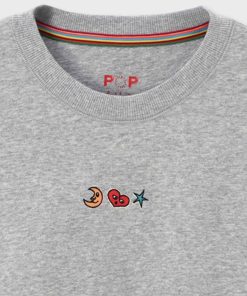 Paul Smith（ポールスミス）の「“Character hearts” スウェット【853299 P7189A】（スウェット・メンズ・ブラック/グレー・MEDIUM/LARGE）」の6枚目の写真