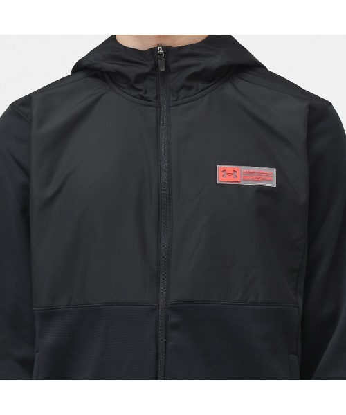 UNDER ARMOUR（アンダーアーマー）の「アンダーアーマー UNDER ARMOUR UAアーマーフリース マックス フーディー（パーカー・メンズ・ブラック/ブルーグレー・S/M/L/3L/LL）」の5枚目の写真