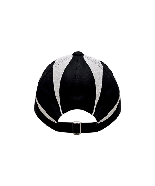 BLACKPURPLE（ブラックパープル）の「Blade cap-black&silver（キャップ・メンズ・ブラック×シルバー・ONE SIZE）」の12枚目の写真