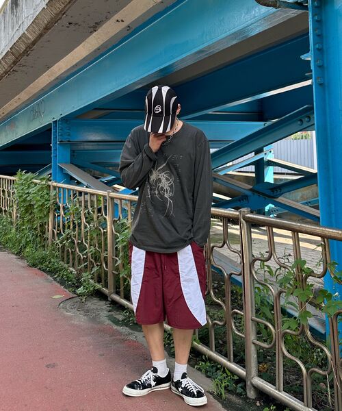 BLACKPURPLE（ブラックパープル）の「Blade cap-black&silver（キャップ・メンズ・ブラック×シルバー・ONE SIZE）」の8枚目の写真