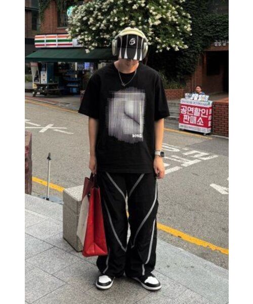 BLACKPURPLE（ブラックパープル）の「Blade cap-black&silver（キャップ・メンズ・ブラック×シルバー・ONE SIZE）」の5枚目の写真