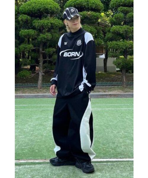 BLACKPURPLE（ブラックパープル）の「Blade cap-black&silver（キャップ・メンズ・ブラック×シルバー・ONE SIZE）」の4枚目の写真