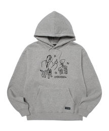 WKNDRS（ウィーキャンドース）の「TATTOO HOODIE (M.GREY)（パーカー）」