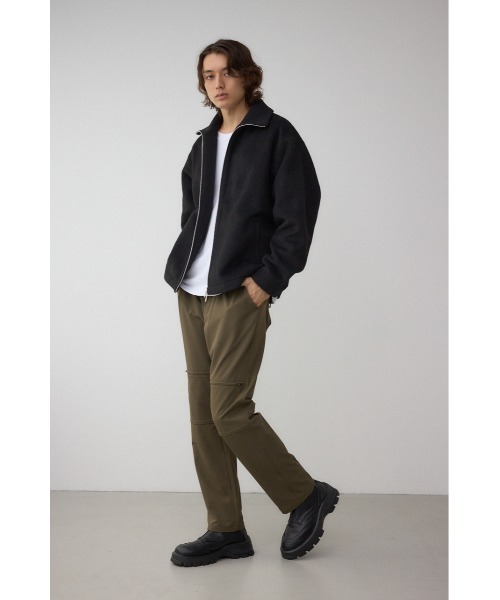 セール】起毛スタンドカラージップアップブルゾン（ブルゾン）｜AZUL