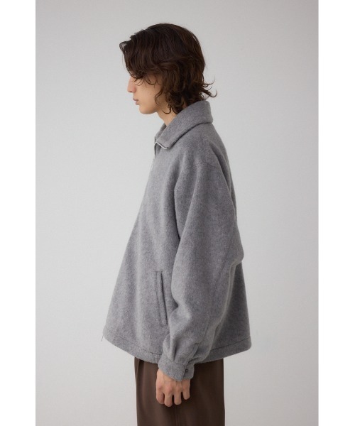 セール】起毛スタンドカラージップアップブルゾン（ブルゾン）｜AZUL