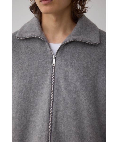 セール】起毛スタンドカラージップアップブルゾン（ブルゾン）｜AZUL