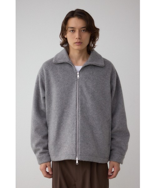 セール】起毛スタンドカラージップアップブルゾン（ブルゾン）｜AZUL