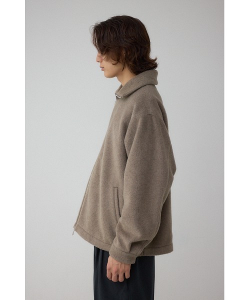 armani collezioni スタンドカラージップアップブルゾン armani collezioni スタンドカラージップアップブルゾン armani