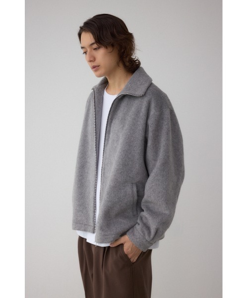 セール】起毛スタンドカラージップアップブルゾン（ブルゾン）｜AZUL