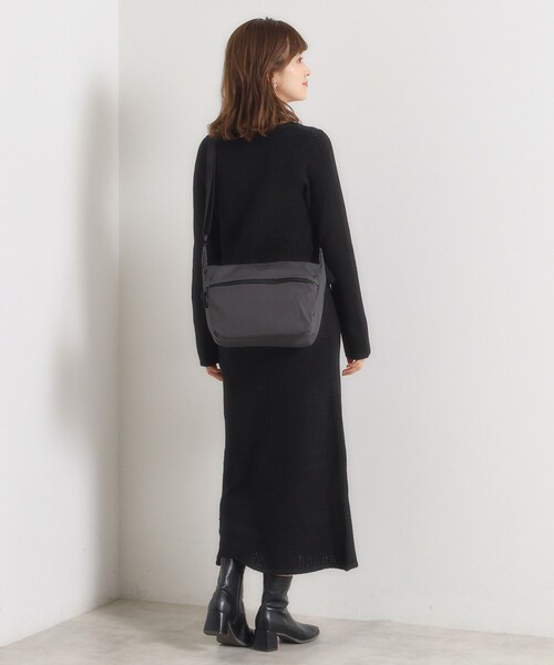 ITS'DEMO（イッツデモ）の「【撥水／7ポケット】リップストップショルダー（ショルダーバッグ・レディース・ブルー/ベージュ/ダークグレー/ブラック・00）」の6枚目の写真