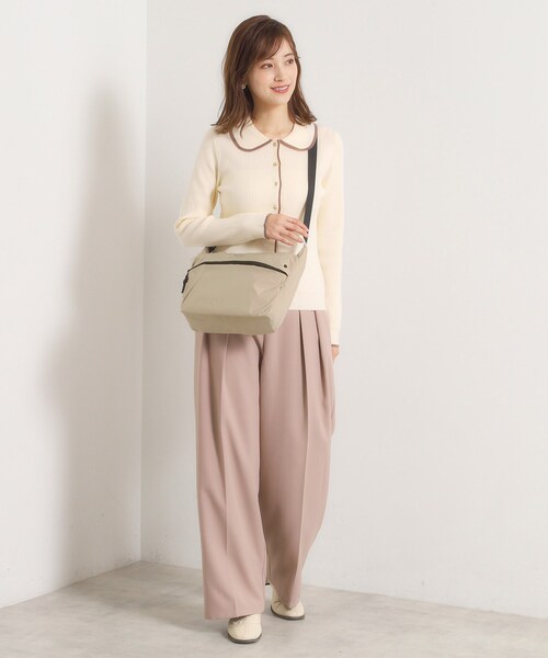 ITS'DEMO（イッツデモ）の「【撥水／7ポケット】リップストップショルダー（ショルダーバッグ・レディース・ブルー/ベージュ/ダークグレー/ブラック・00）」の10枚目の写真