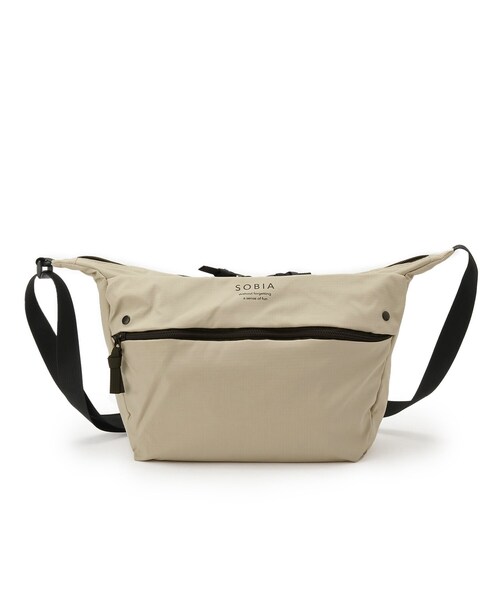 ITS'DEMO（イッツデモ）の「【撥水／7ポケット】リップストップショルダー（ショルダーバッグ・レディース・ブルー/ベージュ/ダークグレー/ブラック・00）」の15枚目の写真