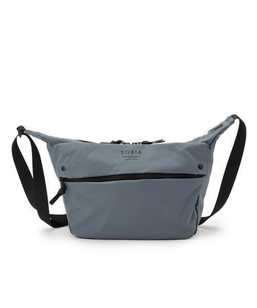 ITS'DEMO（イッツデモ）の「【撥水／7ポケット】リップストップショルダー（ショルダーバッグ・レディース・ブルー/ベージュ/ダークグレー/ブラック・00）」の16枚目の写真