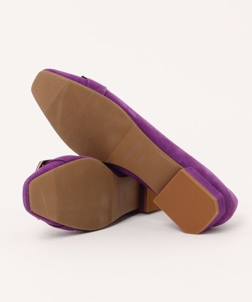 セール】【PARADIS COULEUR】ソフトスクエアローヒールバックル